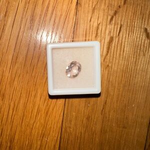 Elegant Morganite Gemstone Jewelry Piece